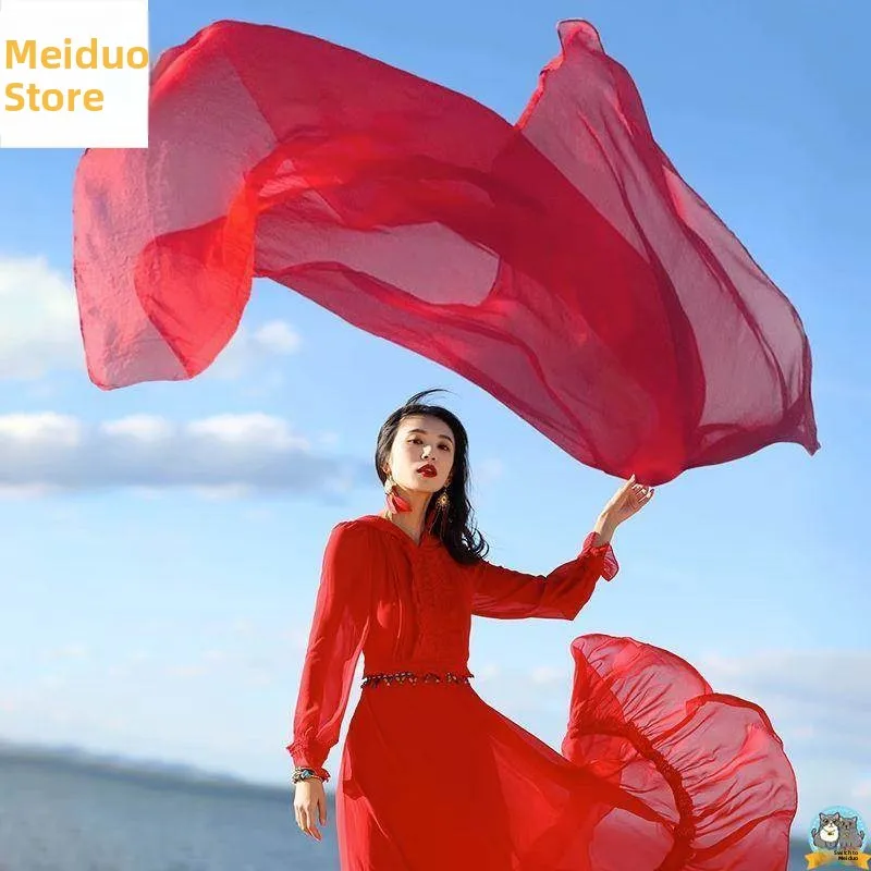 Large Size Silk Scarf Red Long Beach Towel Desert Wrap Thin Summer Scarf Travel Photography Accessory Korean Style Shoulder S...
Large Size Silk Scarf Red Long Beach Towel Desert Wrap Thin Summer Scarf Travel Photography Accessory Korean Style Shoulder S...