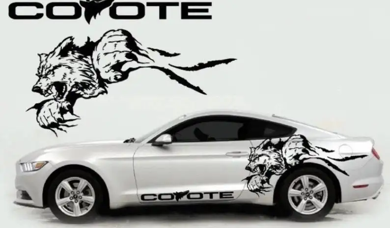 x2 Mustang Coyote Vinyl Graphic Decal Sticker FITS Ford Mustang- Wolf Sticker
x2 Mustang Coyote Vinyl Graphic Decal Sticker FITS Ford Mustang- Wolf Sticker