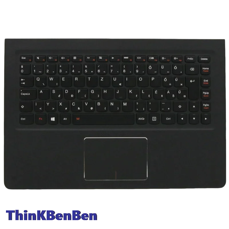 HU Hungarian Black Keyboard Upper Case Palmrest Shell Cover For Lenovo Ideapad Yoga 900 13 13ISK 2 4 Pro 5CB0K48427
HU Hungarian Black Keyboard Upper Case Palmrest Shell Cover For Lenovo Ideapad Yoga 900 13 13ISK 2 4 Pro 5CB0K48427
