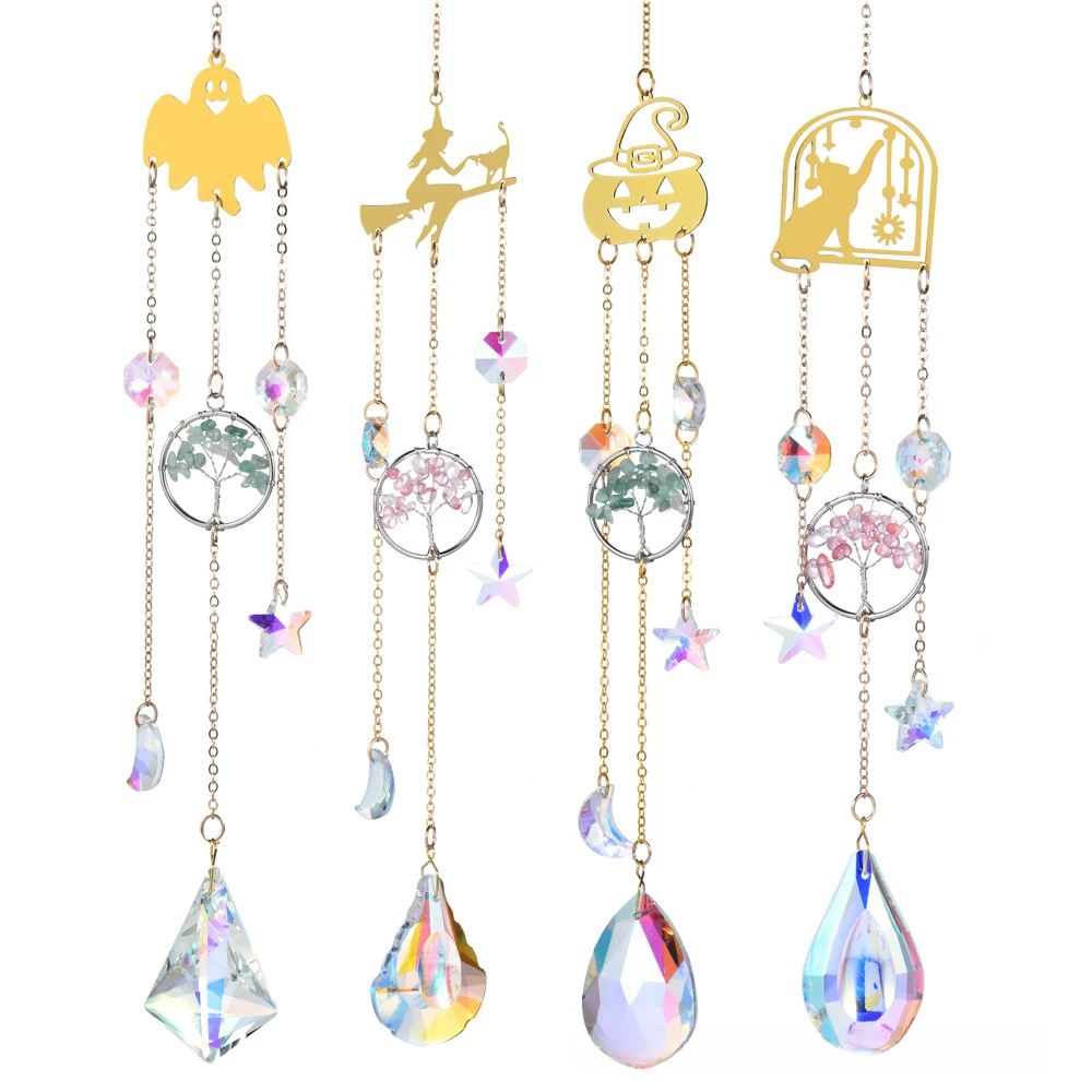 Crystal Wind Chimes Farmhouse Decor Outdoor Suncatcher Hanging Decorations Dream Catcher Halloween Kids Room Home Windows Decors
Crystal Wind Chimes Farmhouse Decor Outdoor Suncatcher Hanging Decorations Dream Catcher Halloween Kids Room Home Windows Decors
