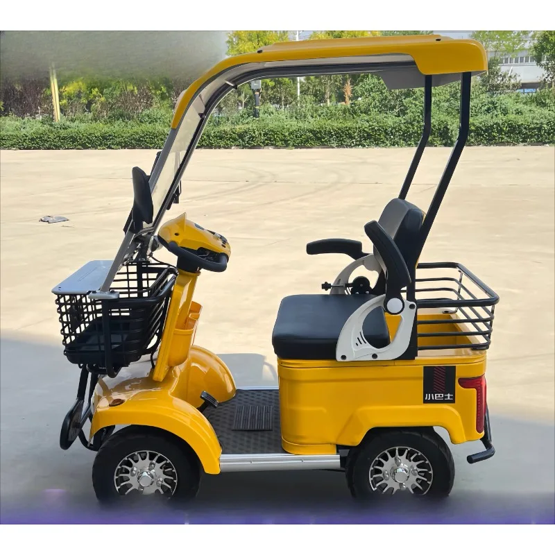 Small bus electric four-wheeler E20 adult battery car with shed small household 4-wheel drop-off children sightseeing car
Small bus electric four-wheeler E20 adult battery car with shed small household 4-wheel drop-off children sightseeing car