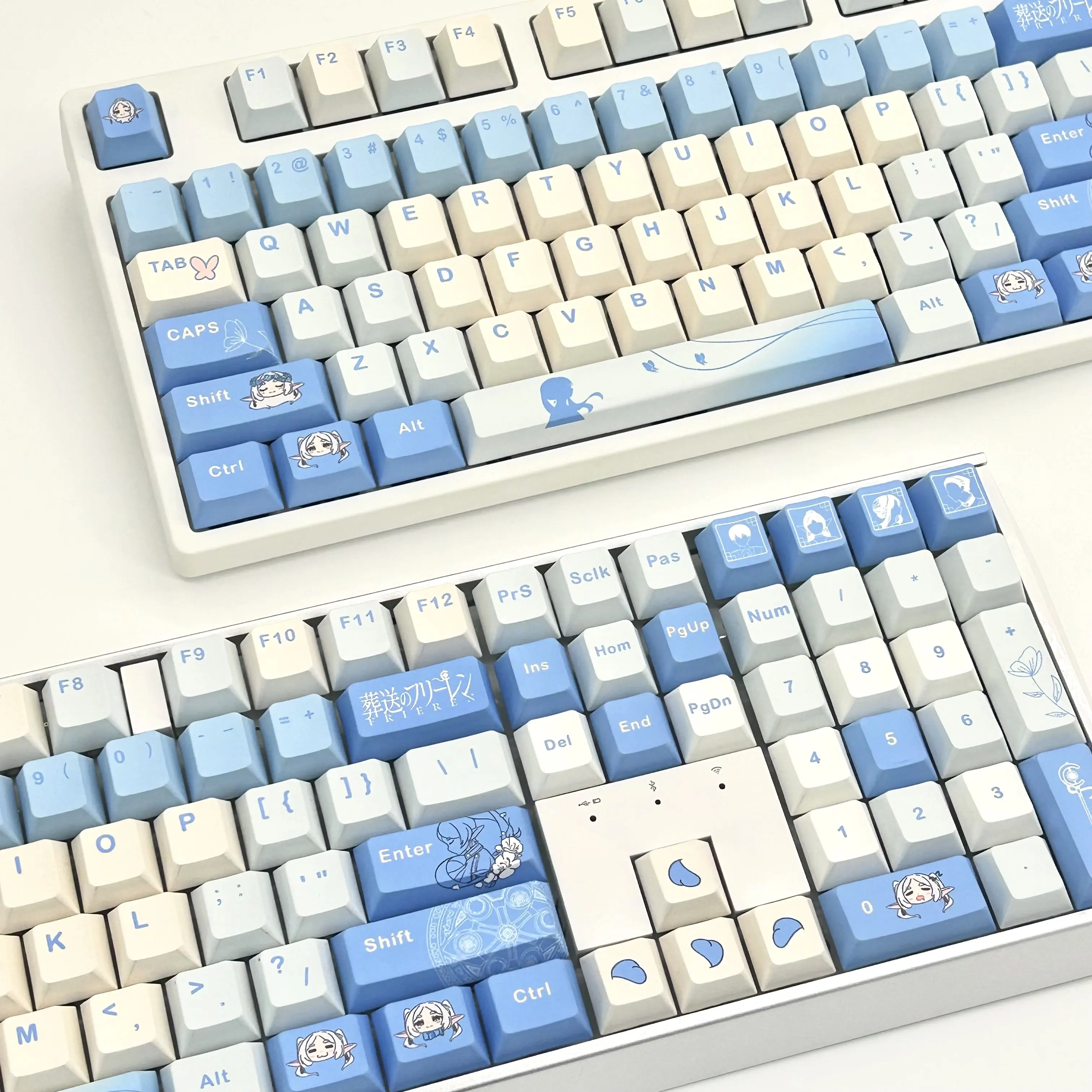 Frieren Beyond Journey's End Anime Theme 130 Keys PBT Keycap Full Set OEM Profile Dye-Sublimation Custom Keycaps
Frieren Beyond Journey's End Anime Theme 130 Keys PBT Keycap Full Set OEM Profile Dye-Sublimation Custom Keycaps