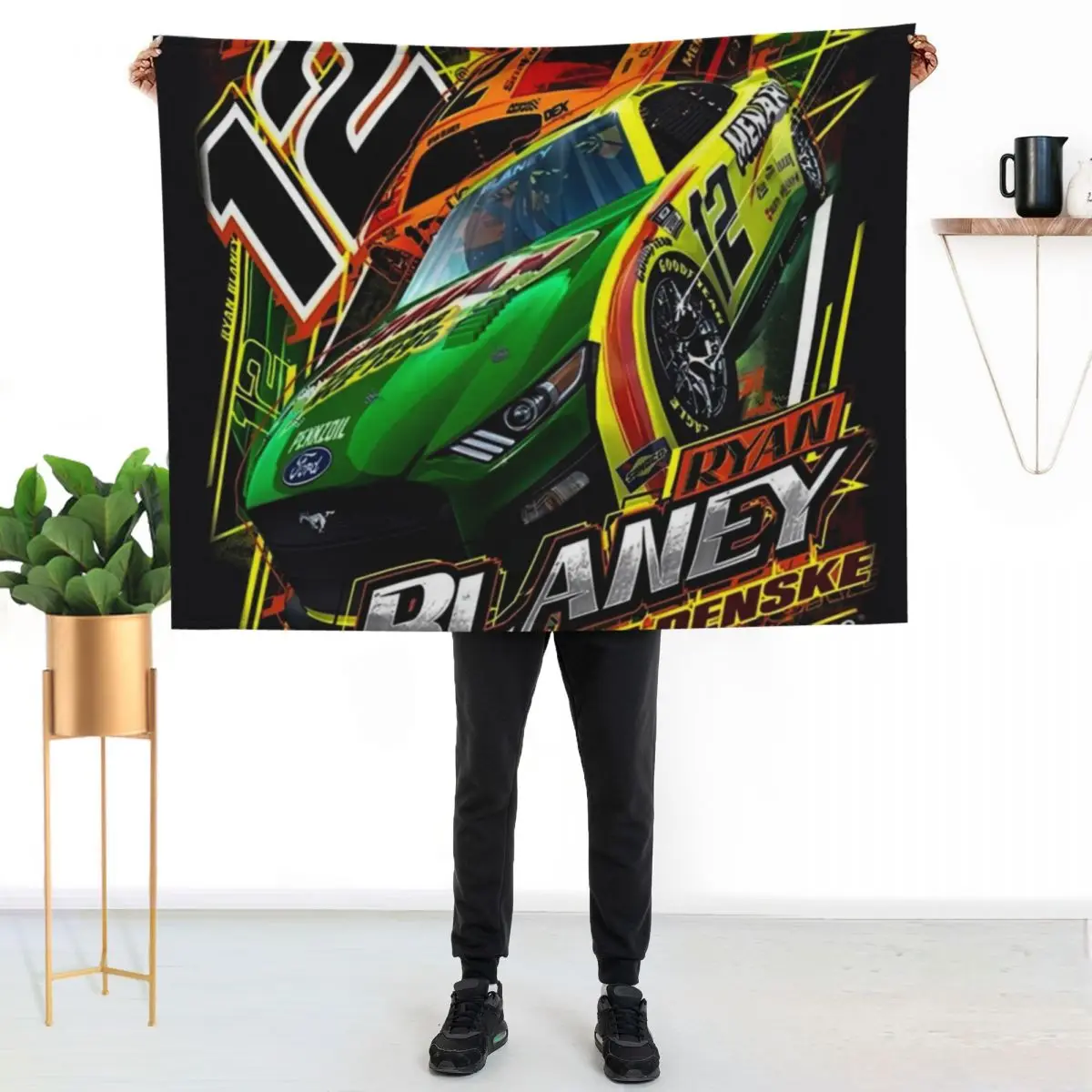Ryan blaney Throw Blanket Wrinkle Resistant Lightweight Blanket
Ryan blaney Throw Blanket Wrinkle Resistant Lightweight Blanket