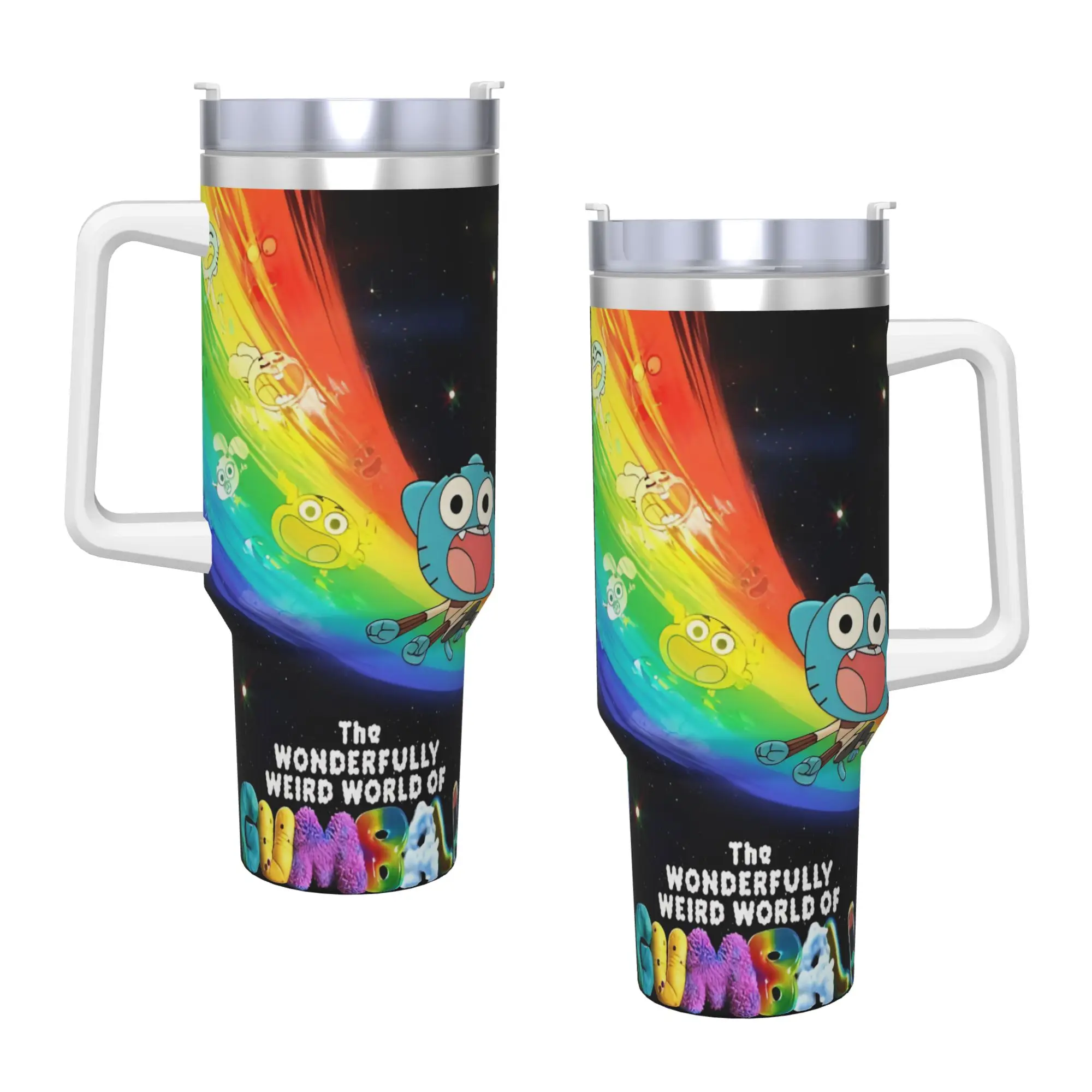 Чудесный и необычный мир Гамблла: термокружка из нержавеющей стали с крышкой и соломинкой, 40 унций, для холодных и горячих напитков
Чудесный и необычный мир Гамблла: термокружка из нержавеющей стали с крышкой и соломинкой, 40 унций, для холодных и горячих напитков