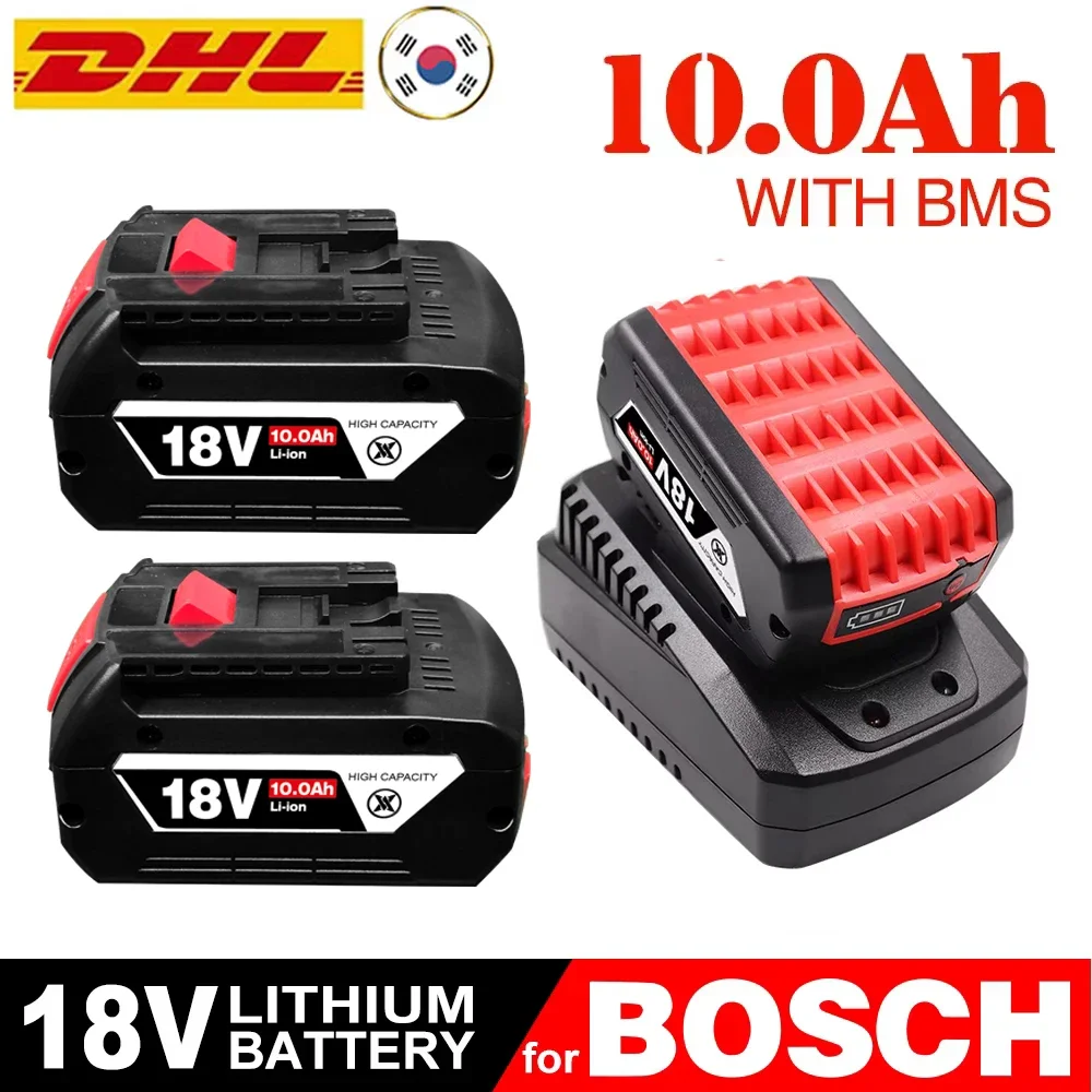 Original For Bosch 18V 10000mAh Professional System Cordless Tool BAT609 BAT618 GBA18V 21700 Battery 18V Replacement Battery
Original For Bosch 18V 10000mAh Professional System Cordless Tool BAT609 BAT618 GBA18V 21700 Battery 18V Replacement Battery