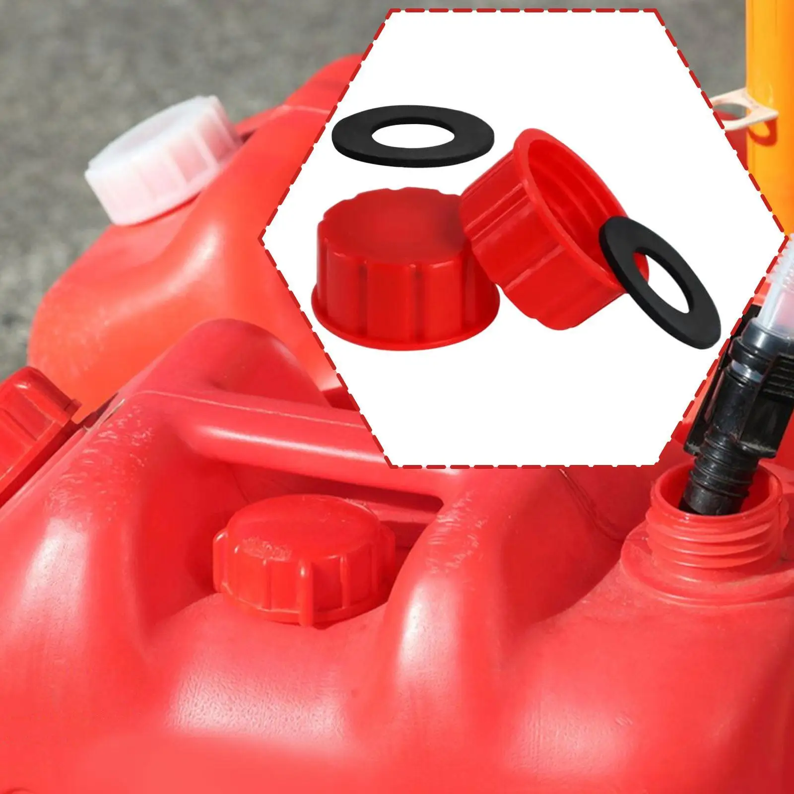 2Pcs 5 Gallon Gas Can Caps Replacement for Camping Containers Fuel Storage
2Pcs 5 Gallon Gas Can Caps Replacement for Camping Containers Fuel Storage