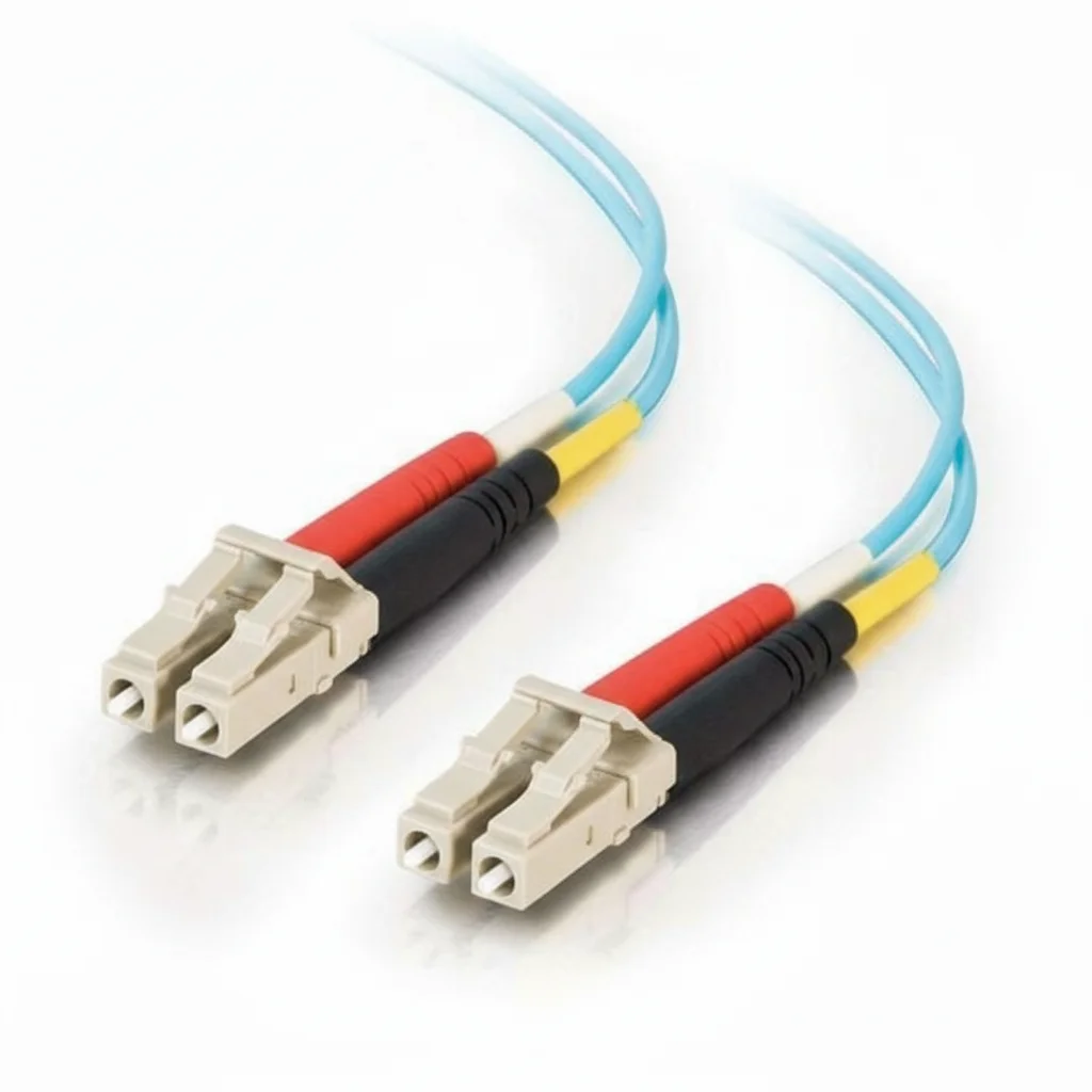 C2G 757120010012 49-feet (15m) LC-LC Multimode OM3 Fiber Optic Cable - Aqua - Duplex - 50/125 - Used-Like New
C2G 757120010012 49-feet (15m) LC-LC Multimode OM3 Fiber Optic Cable - Aqua - Duplex - 50/125 - Used-Like New