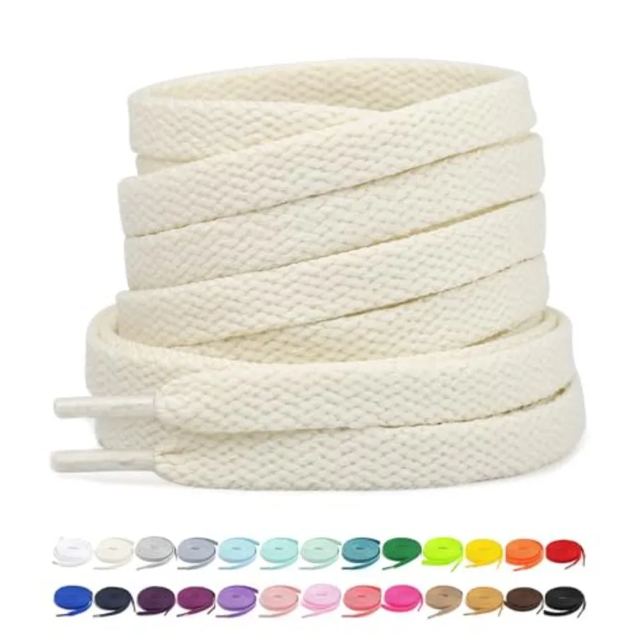 2 Pairs Flat Shoe Laces for Sneakers - Length 26 Color Shoelaces
2 Pairs Flat Shoe Laces for Sneakers - Length 26 Color Shoelaces