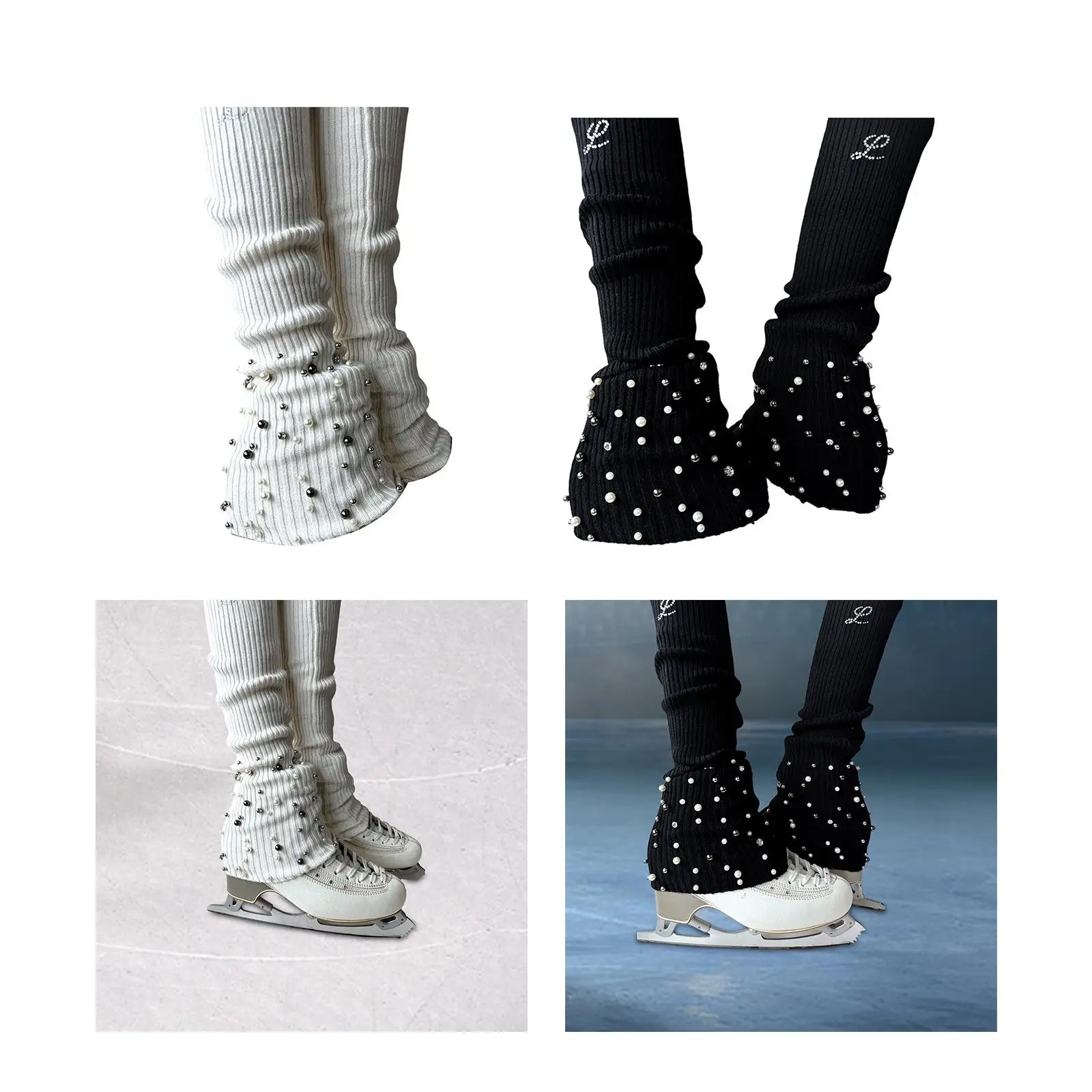 Носки-грелки для фигурного катания, нескользящие, длинные, вязаные, стильные, теплые, декоративные, для тренировок и зимних видов спорта, для женщин и детей
Носки-грелки для фигурного катания, нескользящие, длинные, вязаные, стильные, теплые, декоративные, для тренировок и зимних видов спорта, для женщин и детей