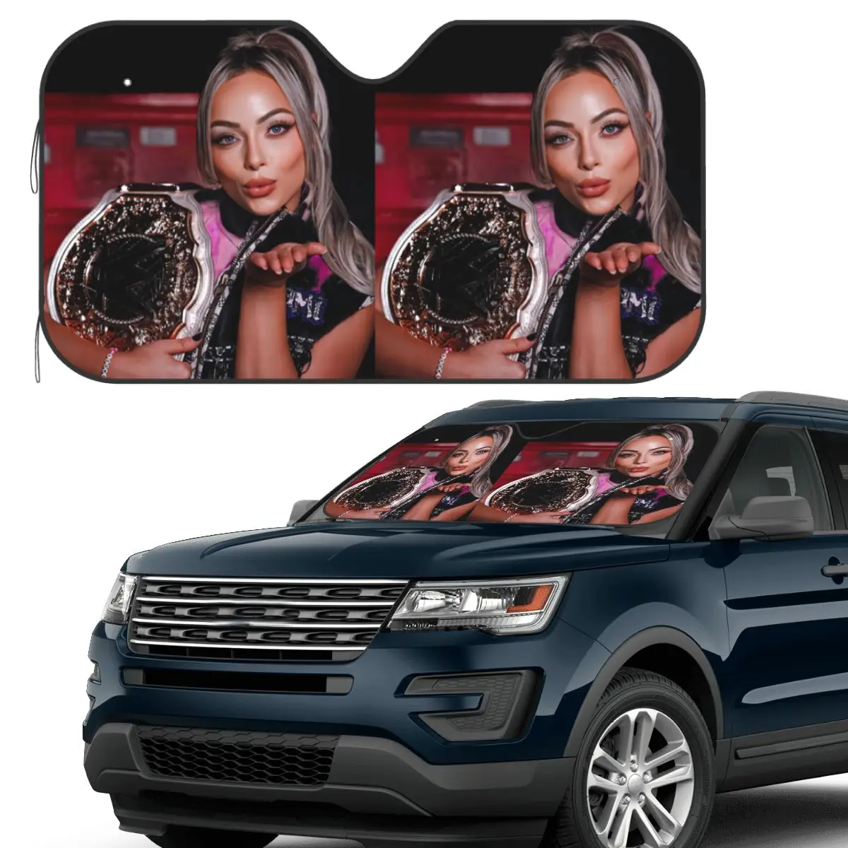 Liv Morgan Sunshade Windscreen Car Front Windshield Window Sun Visor Accessories Covers
Liv Morgan Sunshade Windscreen Car Front Windshield Window Sun Visor Accessories Covers
