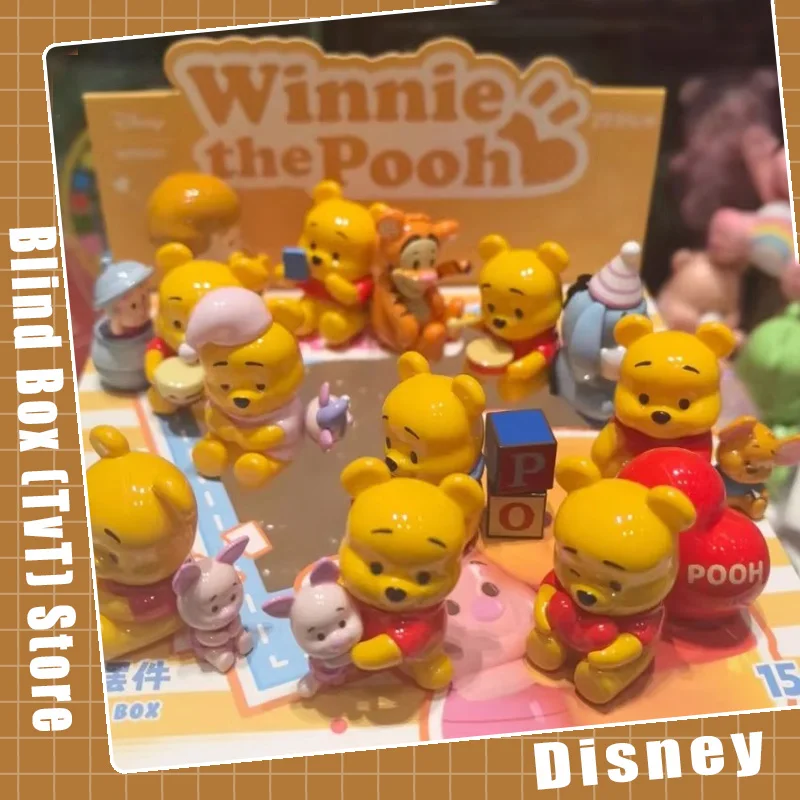 Disney Cartoon Anime Winnie The Pooh Best Friend Series Blind Box Tigger Eeyore Piglet Model Collection Ornament Gifts For Kids
Disney Cartoon Anime Winnie The Pooh Best Friend Series Blind Box Tigger Eeyore Piglet Model Collection Ornament Gifts For Kids