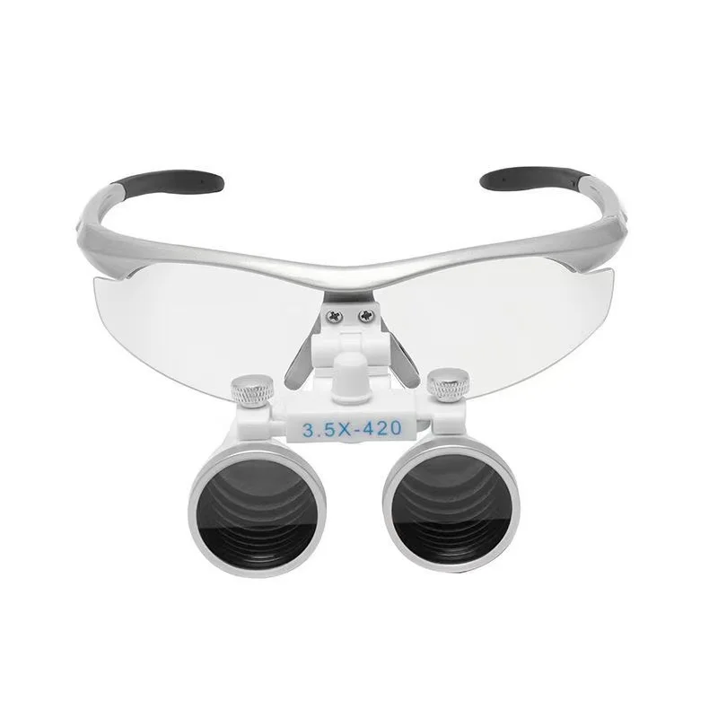 Dental LED Loupes2.5X/3.5X Magnifer Adjustable Headband with 5W Light for Precision Work
Dental LED Loupes2.5X/3.5X Magnifer Adjustable Headband with 5W Light for Precision Work