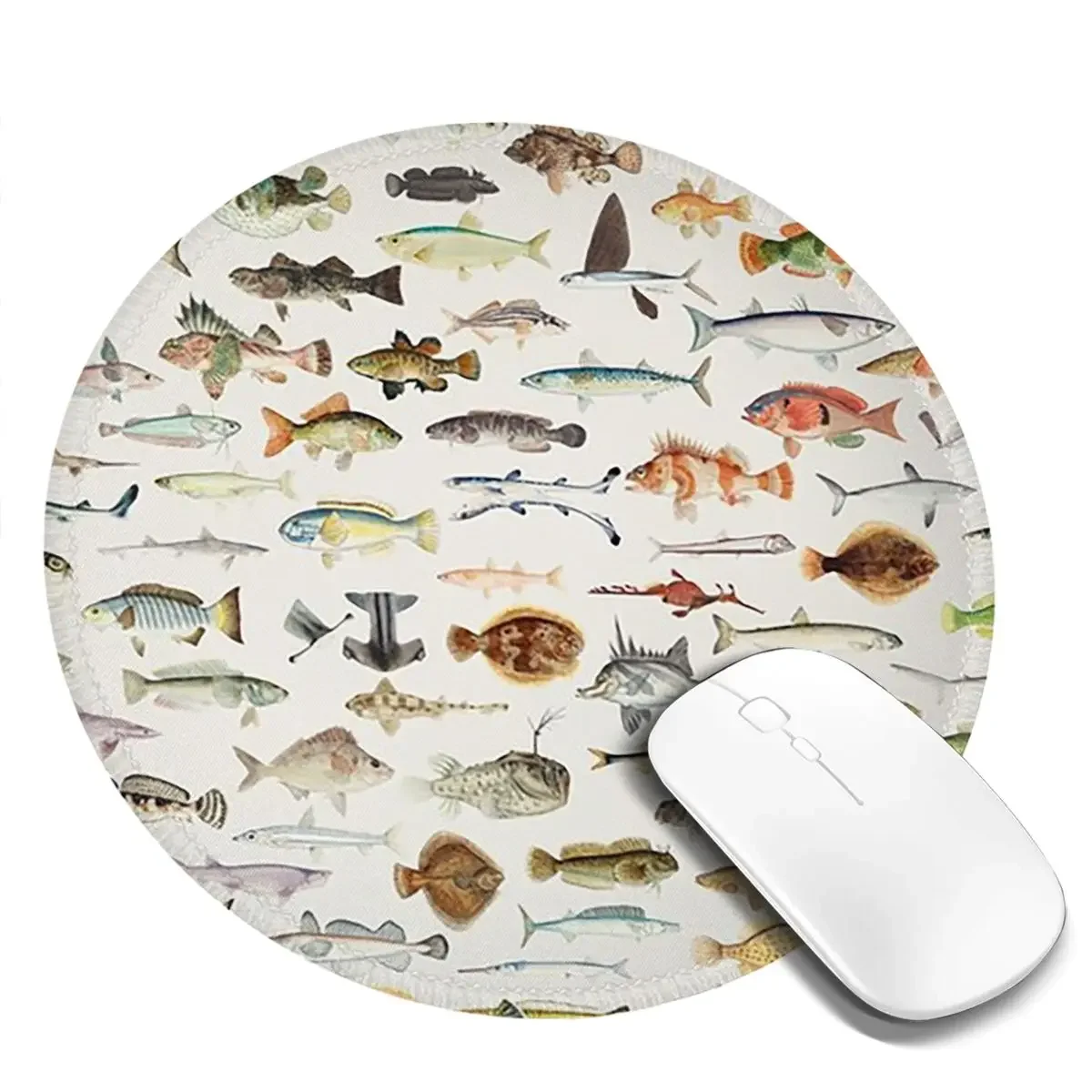 Fish Chart Round Mouse Pad Computer Keyboard Mouse Mat Gamer Laptop Desk Mat Office Table Mats
Fish Chart Round Mouse Pad Computer Keyboard Mouse Mat Gamer Laptop Desk Mat Office Table Mats