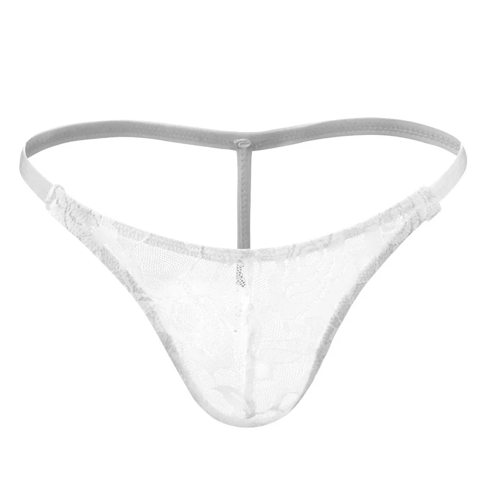 Men's Thongs String Homme Lace Transparent G-String Sissy Pouch Panties Thong Bikini Briefs Breathable Underwear Lingerie
Men's Thongs String Homme Lace Transparent G-String Sissy Pouch Panties Thong Bikini Briefs Breathable Underwear Lingerie