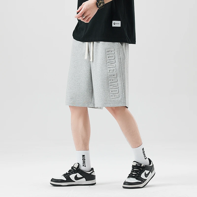 Japanese Style Men's Five-Point Sports Shorts, Loose Fit Steel Print Casual Shorts for Summer
Japanese Style Men's Five-Point Sports Shorts, Loose Fit Steel Print Casual Shorts for Summer