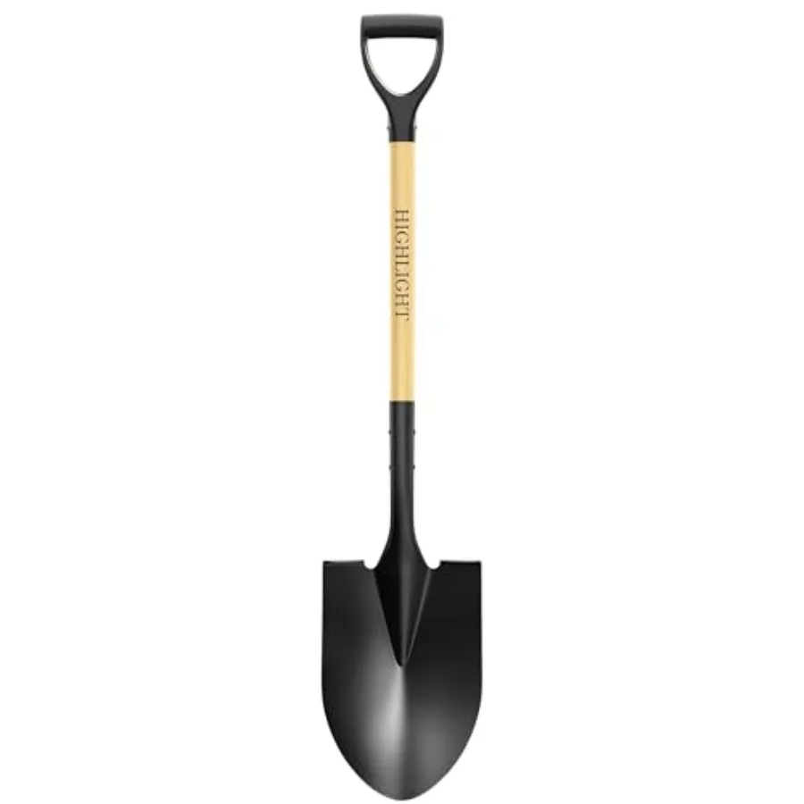 Heavy Duty Garden Shovel for Digging, 41 Inch Round Point with D-Handle, Cold Rolled Steel Blade - for Edging, Trenching, Trans
Heavy Duty Garden Shovel for Digging, 41 Inch Round Point with D-Handle, Cold Rolled Steel Blade - for Edging, Trenching, Trans