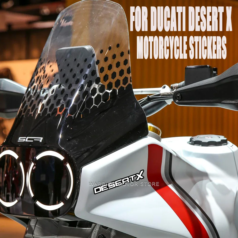 Для Ducati Desert X DesertX 2025 мотоциклетные наклейки водонепроницаемая наклейка
Для Ducati Desert X DesertX 2025 мотоциклетные наклейки водонепроницаемая наклейка