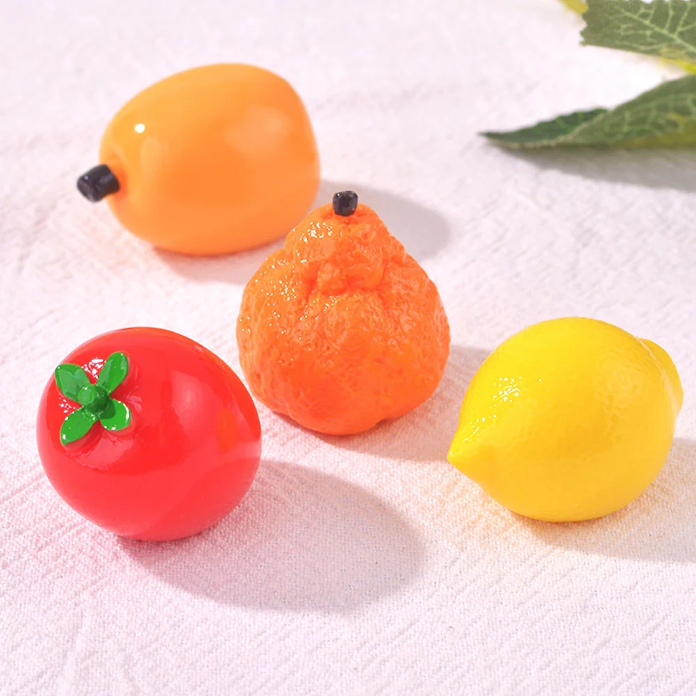14Pcs Mini Resin Artificial Fruits Set Realistic Lifelike Faux Fruit Decor for Photography Props Vase Fillers Tabletop
14Pcs Mini Resin Artificial Fruits Set Realistic Lifelike Faux Fruit Decor for Photography Props Vase Fillers Tabletop