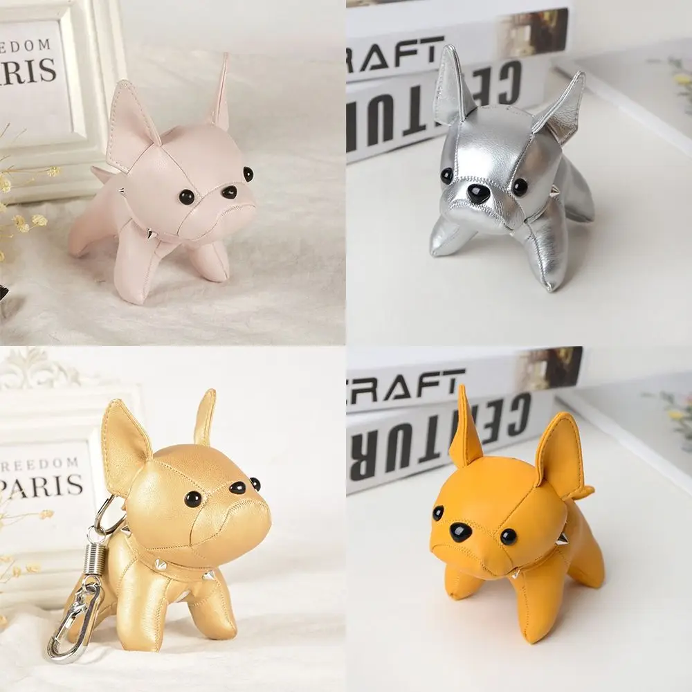 PU Leather Punk French Bulldog Bag Charm Chubby Design Cartoon Style French Bulldog Charm Kawaii Cute Exquisite Craft
PU Leather Punk French Bulldog Bag Charm Chubby Design Cartoon Style French Bulldog Charm Kawaii Cute Exquisite Craft