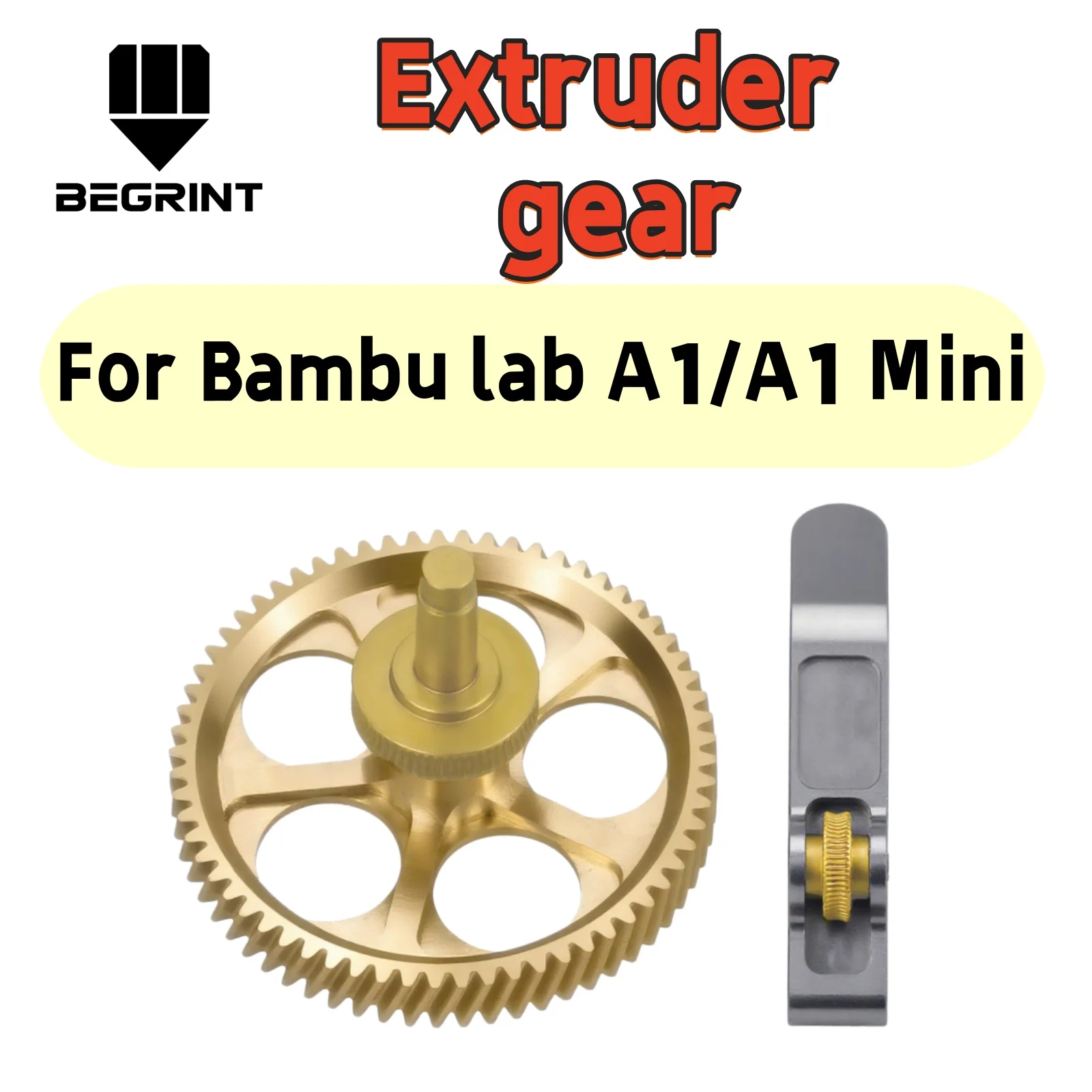 Upgraded Metal Extruder Gear Kit for Bambu Lab A1 High Hardness Wear Resistant Extrusion Assembly Replacement Parts for Bambulab
Upgraded Metal Extruder Gear Kit for Bambu Lab A1 High Hardness Wear Resistant Extrusion Assembly Replacement Parts for Bambulab