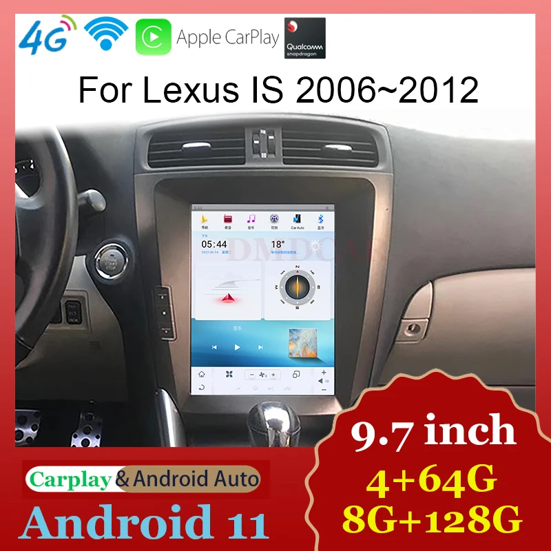LCD Screen Multimidia Video Player Navigation Carplay Wireless 4G WIFI For Lexus IS 2006-2012 Android Auto Car Radio Central 4G
LCD Screen Multimidia Video Player Navigation Carplay Wireless 4G WIFI For Lexus IS 2006-2012 Android Auto Car Radio Central 4G