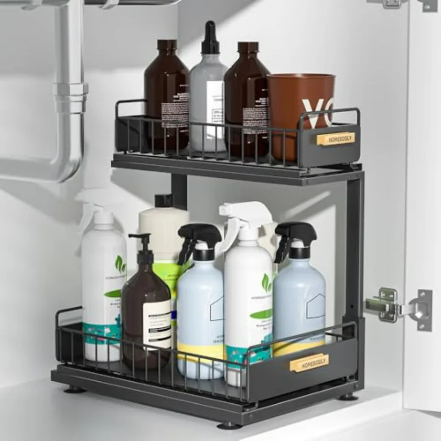 Kitchen, 2 Tier s and Storage, Pull out Cabinet Organizer Shelf, Metal Drawer for Kitchen Bathroom Pantry Cabinet Closet Organi
Kitchen, 2 Tier s and Storage, Pull out Cabinet Organizer Shelf, Metal Drawer for Kitchen Bathroom Pantry Cabinet Closet Organi