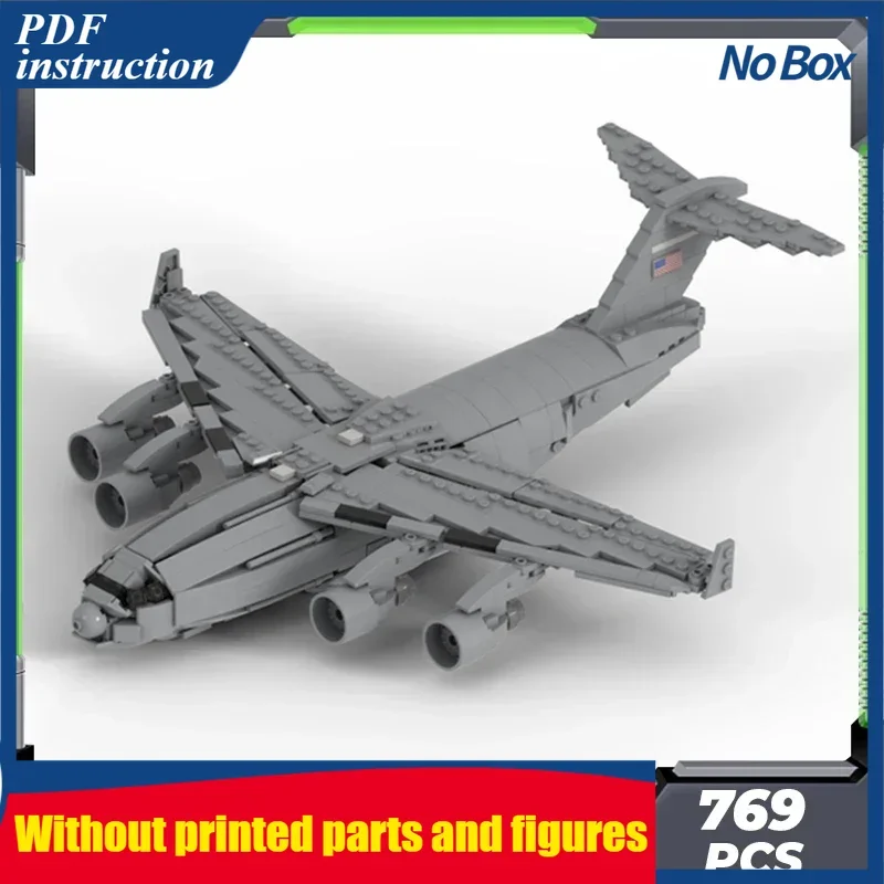 Moc Building Bricks Military Fighter Model C-17 Globemaster Technology Modular Blocks GiftsToys DIY Sets Assembly Christmas
Moc Building Bricks Military Fighter Model C-17 Globemaster Technology Modular Blocks GiftsToys DIY Sets Assembly Christmas