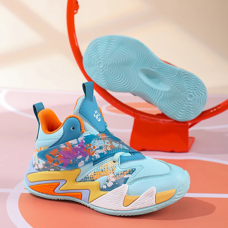 Детские баскетбольные кроссовки, нескользящие дышащие баскетбольные тактические ботинки, спортивная обувь для мальчиков и девочек, амортизирующая спортивная обувь
Детские баскетбольные кроссовки, нескользящие дышащие баскетбольные тактические ботинки, спортивная обувь для мальчиков и девочек, амортизирующая спортивная обувь