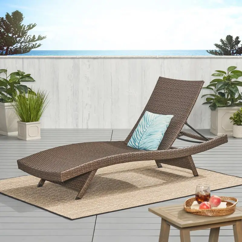 Wicker Chaise Lounge Chair - Outdoor Patio Furniture, Comfortable Seating for Relaxation and Sunbathing, Perfect for Garden or
Wicker Chaise Lounge Chair - Outdoor Patio Furniture, Comfortable Seating for Relaxation and Sunbathing, Perfect for Garden or