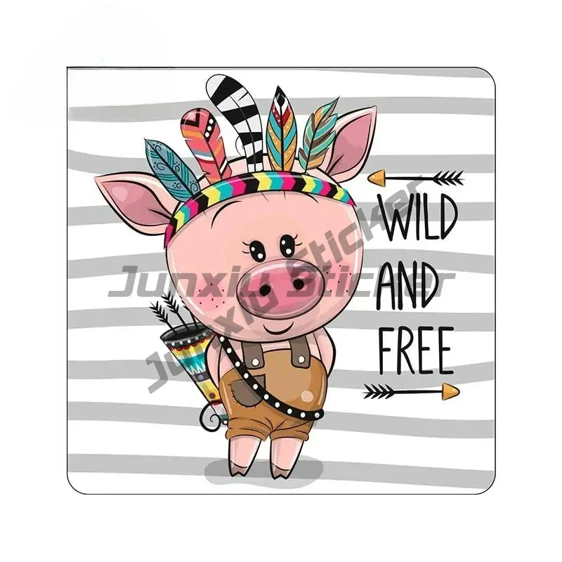For Cartoon Pig Wild and Free Personality Creative VAN Car Sticker DIY Waterproof Fashion Decals Repair
For Cartoon Pig Wild and Free Personality Creative VAN Car Sticker DIY Waterproof Fashion Decals Repair