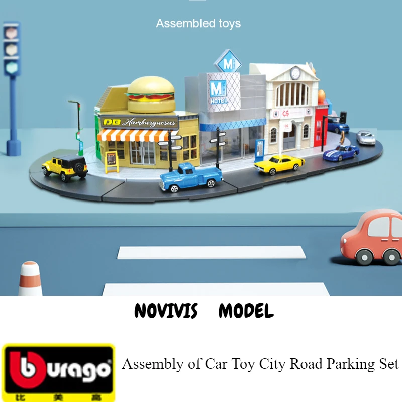 Bburago City Parking Playset - DIY Alloy Car Models with Road Tracks, Educational Building Toy for Kids Boys Girls
Bburago City Parking Playset - DIY Alloy Car Models with Road Tracks, Educational Building Toy for Kids Boys Girls