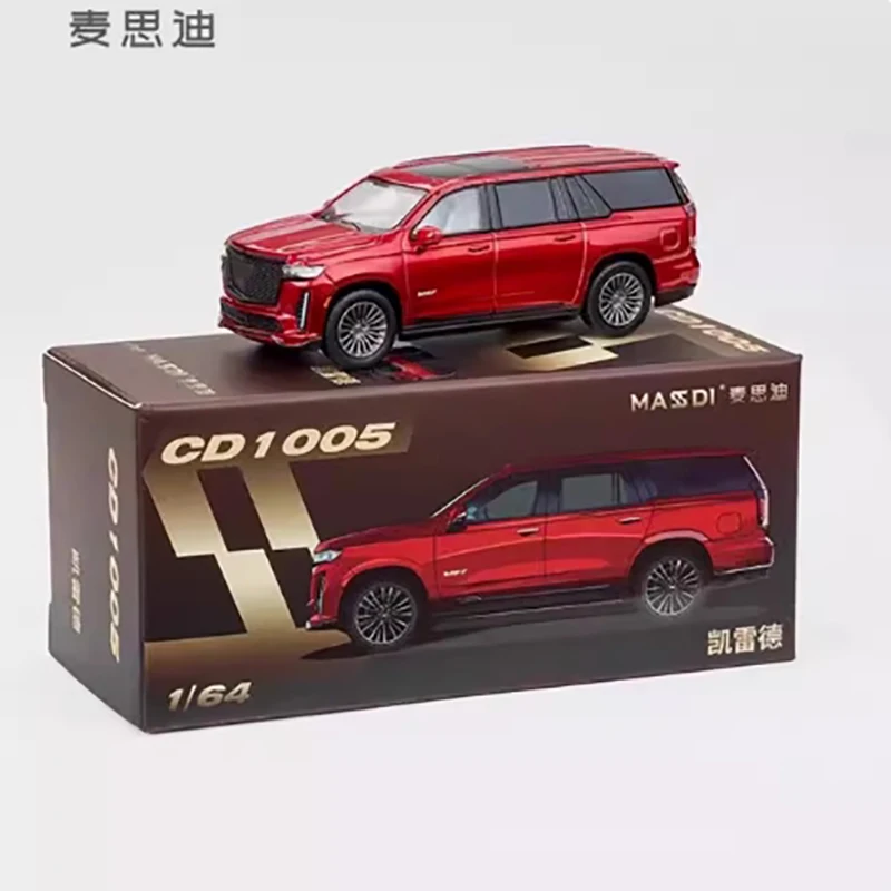 MASSDI масштаб 1:64 Escalade, имитация сплава, модель автомобиля, классическая коллекция орнаментов, готовый продукт в штучной упаковке, коллекция для хобби, подарок
MASSDI масштаб 1:64 Escalade, имитация сплава, модель автомобиля, классическая коллекция орнаментов, готовый продукт в штучной упаковке, коллекция для хобби, подарок