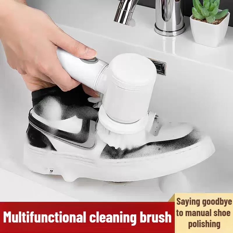 Electric cleaning brush kitchen bathroom multi-function cleaner electric shoe shine cleaning products bathroom cleaning tools
Electric cleaning brush kitchen bathroom multi-function cleaner electric shoe shine cleaning products bathroom cleaning tools