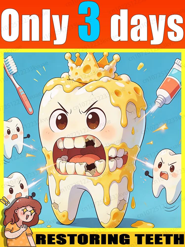 Get rid of cavities in your teeth.
Get rid of cavities in your teeth.