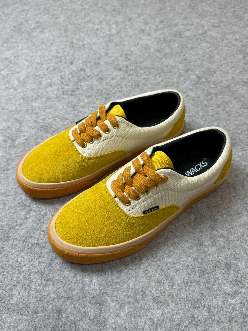VAULT Og High-End Retro Low-Top ex Casual oes Yellow Suede Patchwork Yellow White Canvas oes Breathable round Toe
VAULT Og High-End Retro Low-Top ex Casual oes Yellow Suede Patchwork Yellow White Canvas oes Breathable round Toe