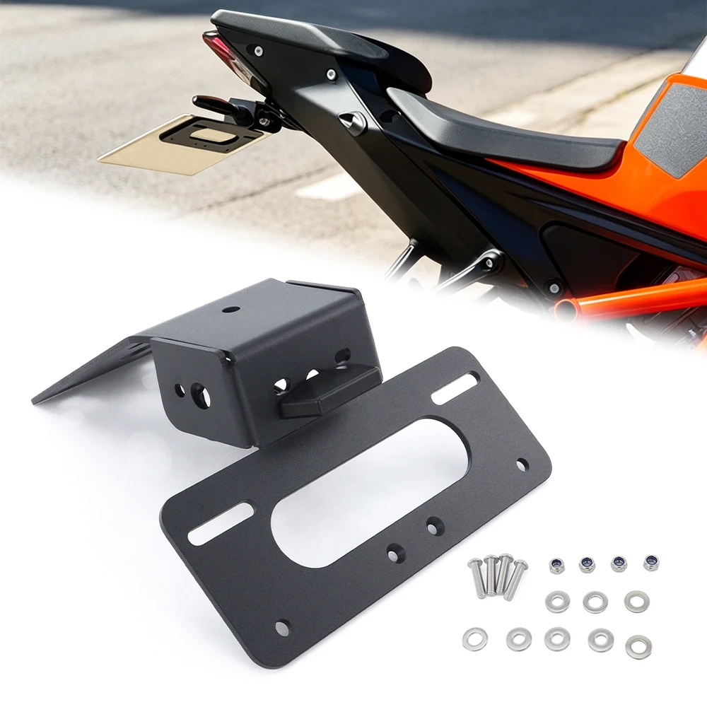 Motorcycle Tail Tidy Fender Eliminator Kit License Plate Holder Bracket Fit for KTM 1290 Super Duke / R 2020 2021 2022 2023 2024
Motorcycle Tail Tidy Fender Eliminator Kit License Plate Holder Bracket Fit for KTM 1290 Super Duke / R 2020 2021 2022 2023 2024