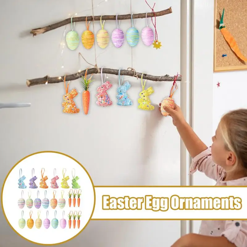 Easter Tree Ornaments Artificial Carrots Bunny Decorations Creative Artificial Carrots Bunny Tree Decorations Festive Glitter
Easter Tree Ornaments Artificial Carrots Bunny Decorations Creative Artificial Carrots Bunny Tree Decorations Festive Glitter