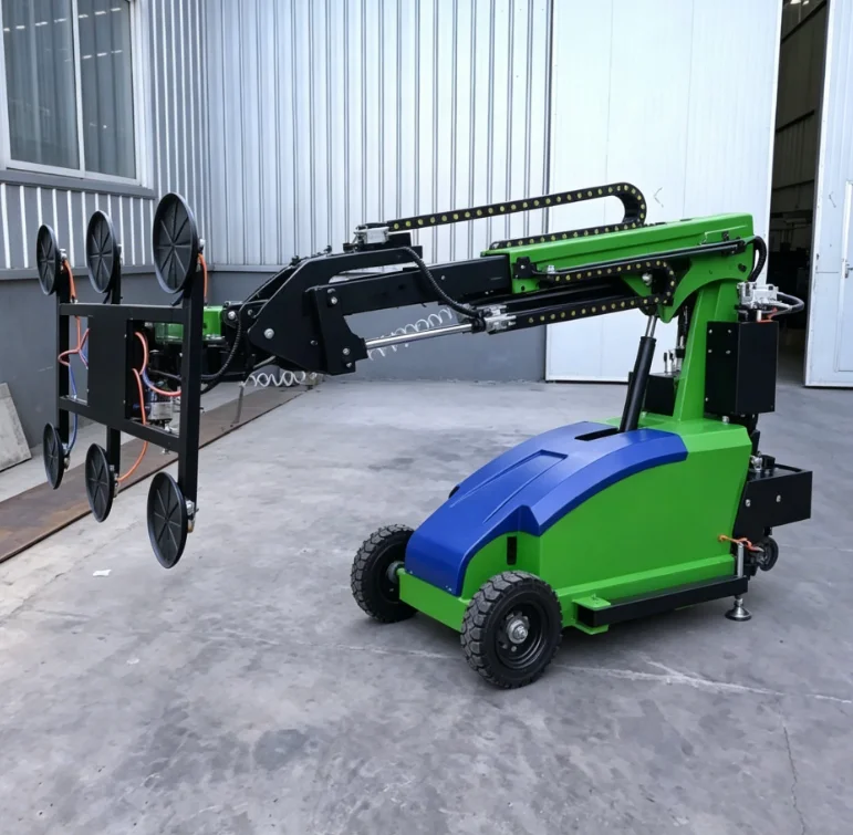 Customized Glass Installation Robot 600kg Glass Installation Lifting Manipulator Curtain Wall Glass Installation Car
Customized Glass Installation Robot 600kg Glass Installation Lifting Manipulator Curtain Wall Glass Installation Car