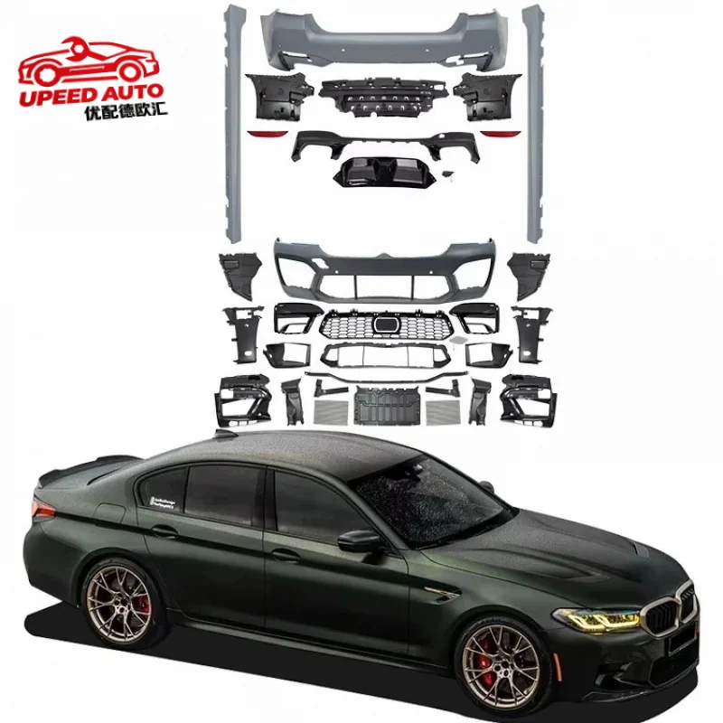 Suitable for STLF High Quality Accessories Car BMWs5 Series G30 G38 LCI Upgrade to M5 Model Body Kit with Bumpers Side Skirts
Suitable for STLF High Quality Accessories Car BMWs5 Series G30 G38 LCI Upgrade to M5 Model Body Kit with Bumpers Side Skirts