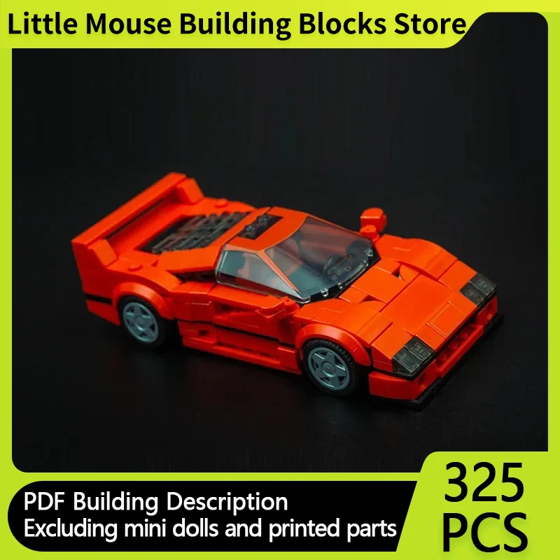 Модель Speed Champion MOC, строительные кирпичи F40, верхний уровень, спортивный автомобиль, модульная технология, подарки, детский костюм, игрушки, праздник, сборка
Модель Speed Champion MOC, строительные кирпичи F40, верхний уровень, спортивный автомобиль, модульная технология, подарки, детский костюм, игрушки, праздник, сборка