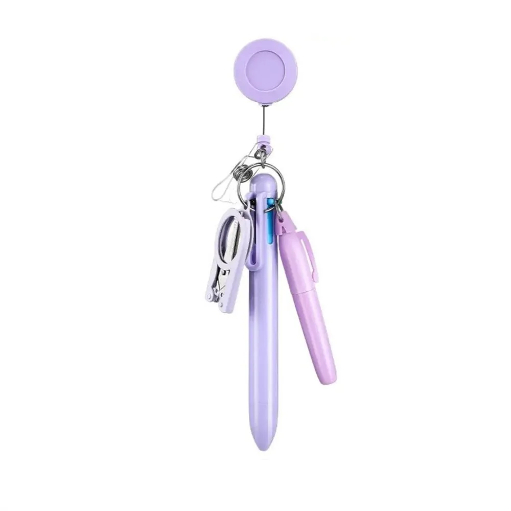 Buckle Clip Retractable Nurse Pen Badge Holder Highlighter Nurse Ballpoint Pen Lightweight Scalable Nurse Ball Pen
Buckle Clip Retractable Nurse Pen Badge Holder Highlighter Nurse Ballpoint Pen Lightweight Scalable Nurse Ball Pen