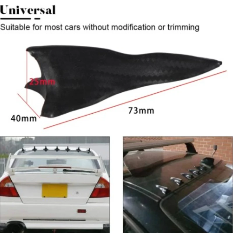 General Purpose Rear Wing, Shark Fin Diffuser, Vortex Generator, 10 Pieces, Wing Kit, New
General Purpose Rear Wing, Shark Fin Diffuser, Vortex Generator, 10 Pieces, Wing Kit, New