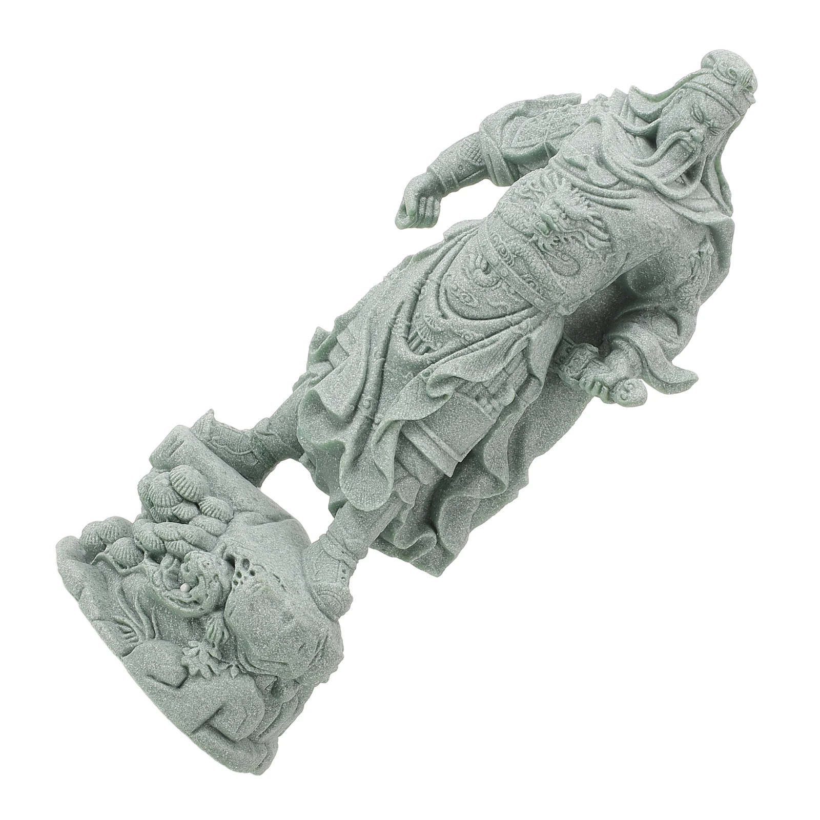 Craft Indoor Guan Desktop Stone Guan Statues Decor Retro Sculpture Wealth God Sculpture Stability Novelty
Craft Indoor Guan Desktop Stone Guan Statues Decor Retro Sculpture Wealth God Sculpture Stability Novelty