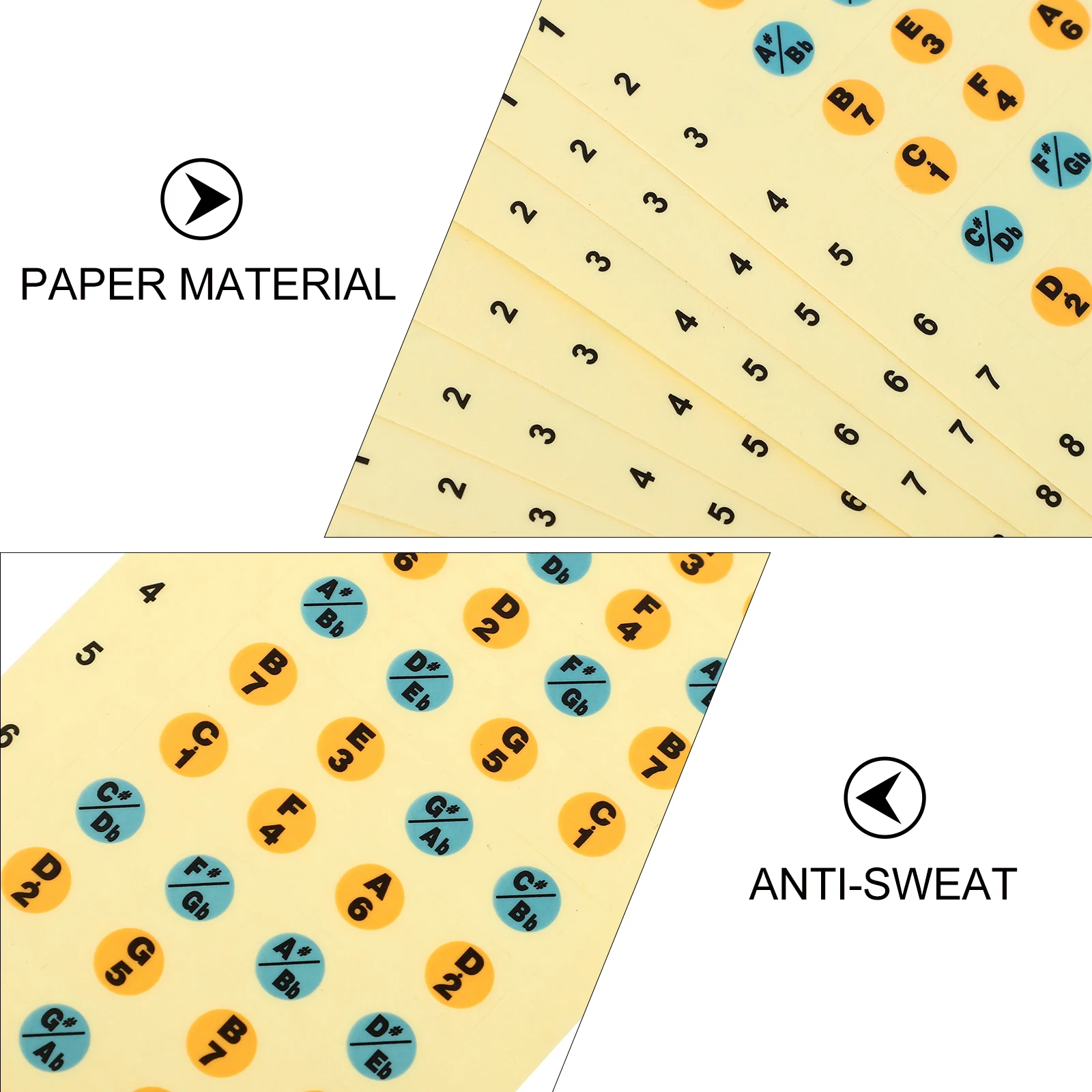 10 pcs Ukulele Fretboard Decals Musical Scale Stickers Durable Premium Paper Guide Fingerboard Notes Decal For Ukulele Beginners
10 pcs Ukulele Fretboard Decals Musical Scale Stickers Durable Premium Paper Guide Fingerboard Notes Decal For Ukulele Beginners