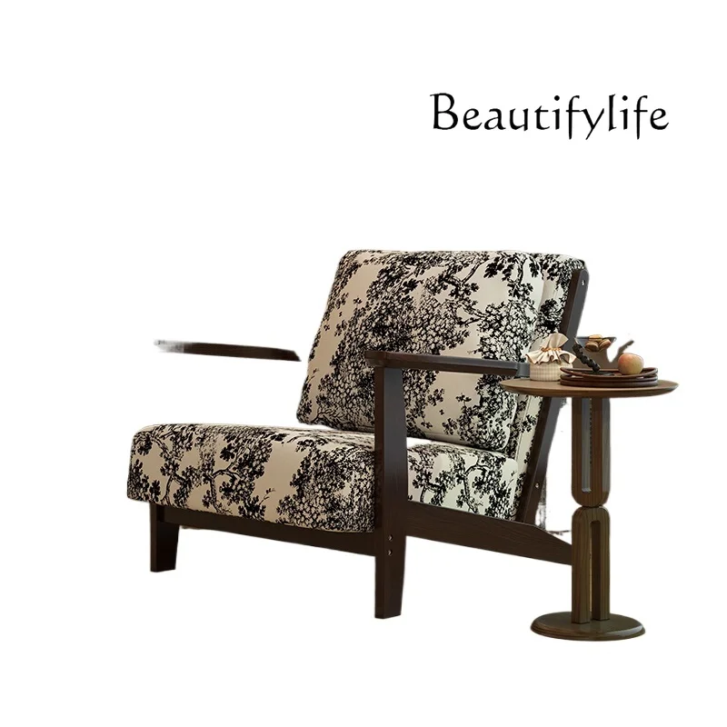 Single sofa chair antique living room solid wood retro backrest chair designer leisure chair
Single sofa chair antique living room solid wood retro backrest chair designer leisure chair