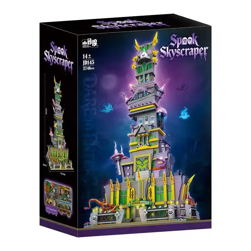 The Amazing Adventure: Haunted House Building Blocks Ideas Architecture Bricks Model Brick Chrismas Toys For Adult Gifts
The Amazing Adventure: Haunted House Building Blocks Ideas Architecture Bricks Model Brick Chrismas Toys For Adult Gifts