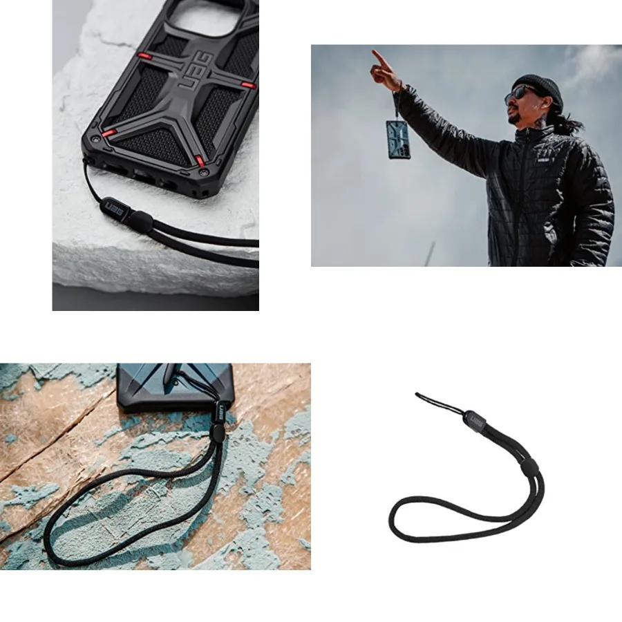 URBAN ARMOR GEAR UAG Phone Wrist Strap Paracord Lanyard Adjustable Clasp for Camera, AirPods Pro 2, Name Tag Badge Anti-Theft
URBAN ARMOR GEAR UAG Phone Wrist Strap Paracord Lanyard Adjustable Clasp for Camera, AirPods Pro 2, Name Tag Badge Anti-Theft