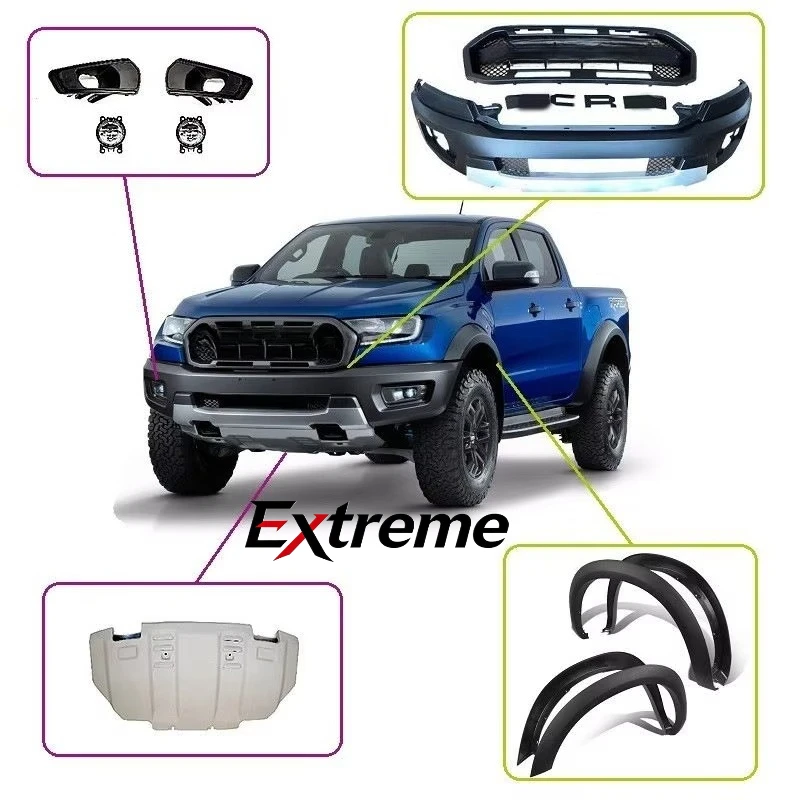Raptor Style Body Kits Conversion Front Bumper Upgrade Body Kits for ford Ranger 2015+ T7/T8
Raptor Style Body Kits Conversion Front Bumper Upgrade Body Kits for ford Ranger 2015+ T7/T8