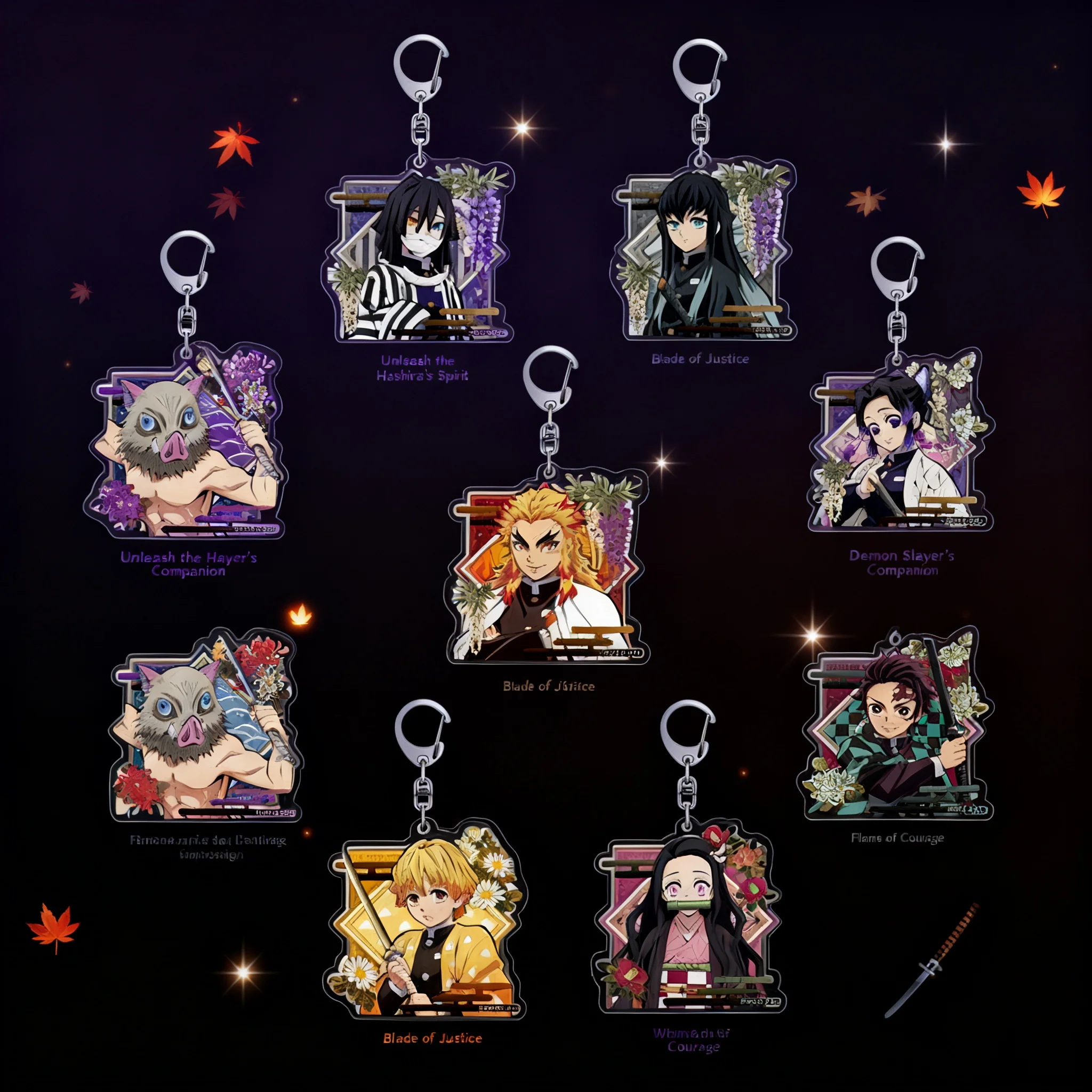 Demon Slayer Keychain Acrylic Anime Cartoon Accessory Tanjiro Nezuko Pendant Charm Wholesale Bulk Sale Now
Demon Slayer Keychain Acrylic Anime Cartoon Accessory Tanjiro Nezuko Pendant Charm Wholesale Bulk Sale Now