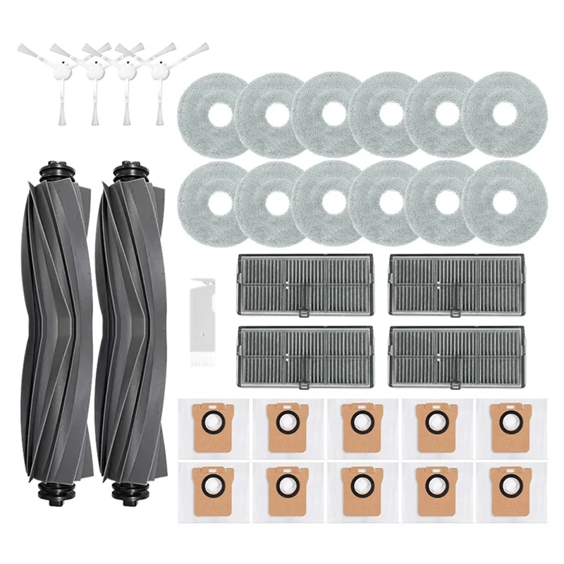 For Xiaomi Mijia M30S D103CN Robot Vacuum Cleaner Parts Consumables Main Side Brush Hepa Filter Dust Bag Mop Cloth
For Xiaomi Mijia M30S D103CN Robot Vacuum Cleaner Parts Consumables Main Side Brush Hepa Filter Dust Bag Mop Cloth